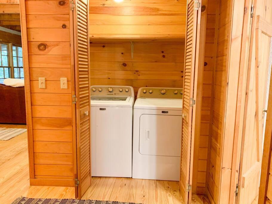 Villa Hot Tub, Porch Swing Bed, Fire Pit, Aska Adventure Blue Ridge Esterno foto